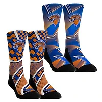 Youth Rock Em Socks New York Knicks NBA Hoops Two-Pack Crew Set