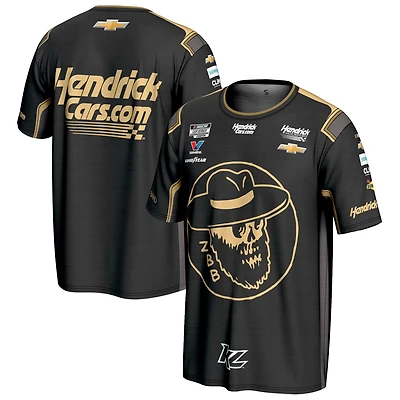 Men's ProSphere  Black Kyle Larson HendrickCars.com/Zac Brown Band Sponsor T-Shirt