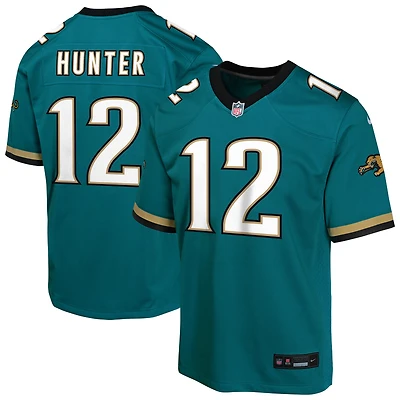 Youth Nike Travis Hunter Teal Jacksonville Jaguars Alternate Game Jersey