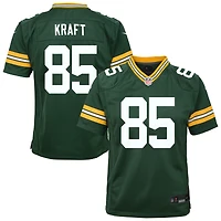 Youth Nike Tucker Kraft Green Green Bay Packers Team Game Jersey