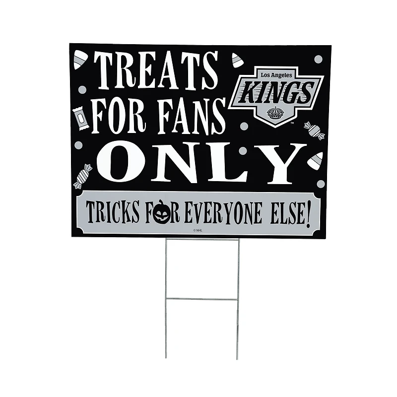 Los Angeles Kings 18" x 24" Halloween Treats Outdoor Yard Sign