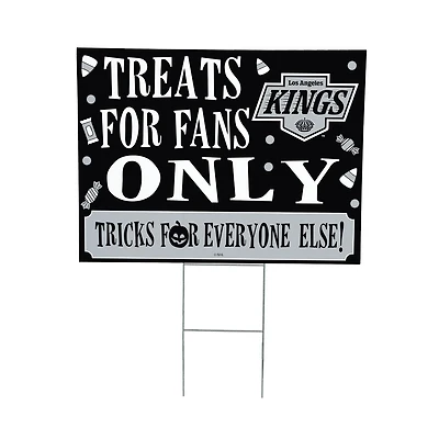 Los Angeles Kings 18" x 24" Halloween Treats Outdoor Yard Sign