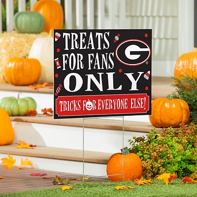 Georgia Bulldogs 18" x 24" Halloween Treats Outdoor Yard Sign