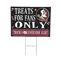 Florida State Seminoles 18" x 24" Halloween Treats Outdoor Yard Sign