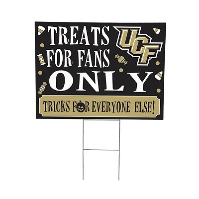UCF Knights 18" x 24" Halloween Treats Outdoor Yard Sign