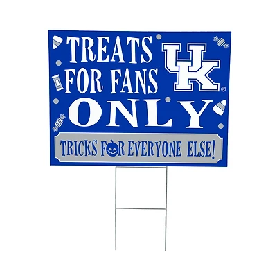 Kentucky Wildcats 18" x 24" Halloween Treats Outdoor Yard Sign