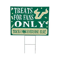 South Florida Bulls 18" x 24" Halloween Treats Outdoor Yard Sign
