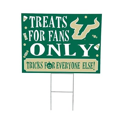 South Florida Bulls 18" x 24" Halloween Treats Outdoor Yard Sign