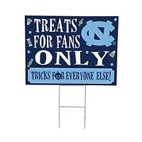 North Carolina Tar Heels 18" x 24" Halloween Treats Outdoor Yard Sign