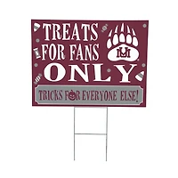 Montana Grizzlies 18" x 24" Halloween Treats Outdoor Yard Sign