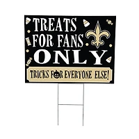 New Orleans Saints 18" x 24" Halloween Treats Outdoor Yard Sign