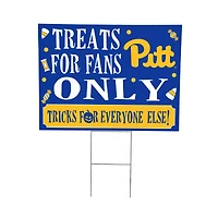 Pitt Panthers 18" x 24" Halloween Treats Outdoor Yard Sign