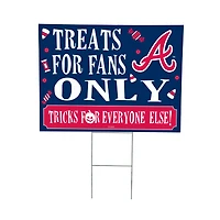 Atlanta Braves 18" x 24" Halloween Treats Outdoor Yard Sign