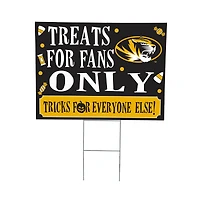 Missouri Tigers 18" x 24" Halloween Treats Outdoor Yard Sign