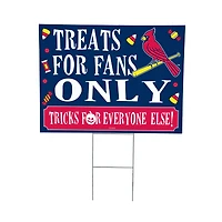 St. Louis Cardinals 18" x 24" Halloween Treats Outdoor Yard Sign