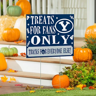 BYU Cougars 18" x 24" Halloween Treats Outdoor Yard Sign