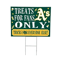Athletics 18" x 24" Halloween Treats Outdoor Yard Sign