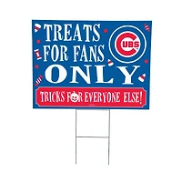Chicago Cubs 18" x 24" Halloween Treats Outdoor Yard Sign