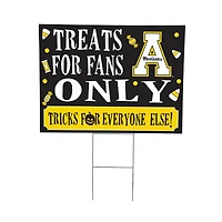 Appalachian State Mountaineers 18" x 24" Halloween Treats Outdoor Yard Sign