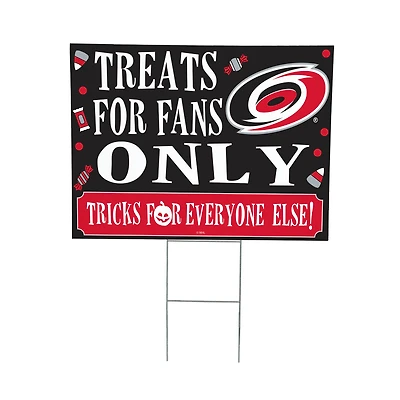 Carolina Hurricanes 18" x 24" Halloween Treats Outdoor Yard Sign
