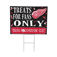 Detroit Red Wings 18" x 24" Halloween Treats Outdoor Yard Sign
