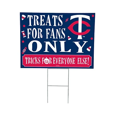 Minnesota Twins 18" x 24" Halloween Treats Outdoor Yard Sign