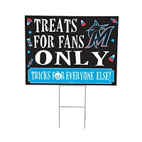 Miami Marlins 18" x 24" Halloween Treats Outdoor Yard Sign