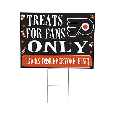 Philadelphia Flyers 18" x 24" Halloween Treats Outdoor Yard Sign
