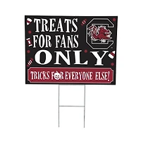 South Carolina Gamecocks 18" x 24" Halloween Treats Outdoor Yard Sign