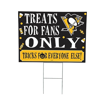 Pittsburgh Penguins 18" x 24" Halloween Treats Outdoor Yard Sign