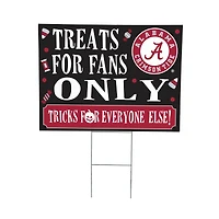 Alabama Crimson Tide 18" x 24" Halloween Treats Outdoor Yard Sign