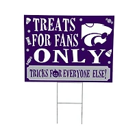 Kansas State Wildcats 18" x 24" Halloween Treats Outdoor Yard Sign