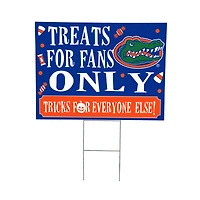 Florida Gators 18" x 24" Halloween Treats Outdoor Yard Sign