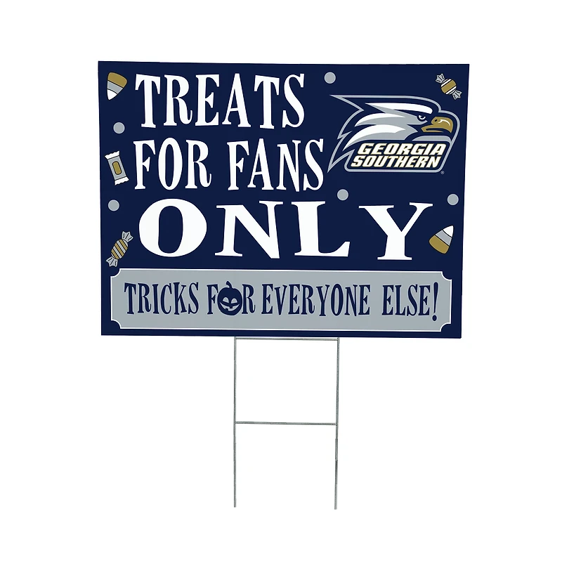 Georgia Southern Eagles 18" x 24" Halloween Treats Outdoor Yard Sign