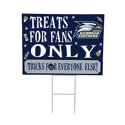 Georgia Southern Eagles 18" x 24" Halloween Treats Outdoor Yard Sign