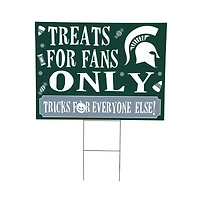 Michigan State Spartans 18" x 24" Halloween Treats Outdoor Yard Sign