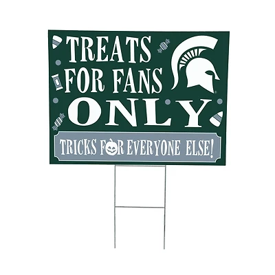 Michigan State Spartans 18" x 24" Halloween Treats Outdoor Yard Sign