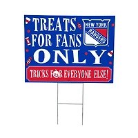 New York Rangers 18" x 24" Halloween Treats Outdoor Yard Sign