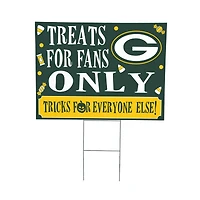 Green Bay Packers 18" x 24" Halloween Treats Outdoor Yard Sign