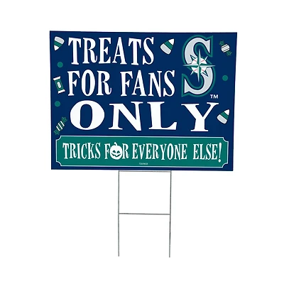 Seattle Mariners 18" x 24" Halloween Treats Outdoor Yard Sign