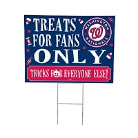 Washington Nationals 18" x 24" Halloween Treats Outdoor Yard Sign