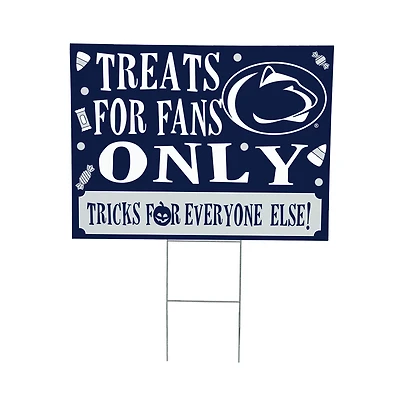 Penn State Nittany Lions 18" x 24" Halloween Treats Outdoor Yard Sign