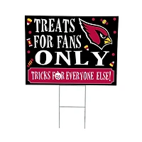 Arizona Cardinals 18" x 24" Halloween Treats Outdoor Yard Sign