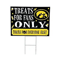 Iowa Hawkeyes 18" x 24" Halloween Treats Outdoor Yard Sign