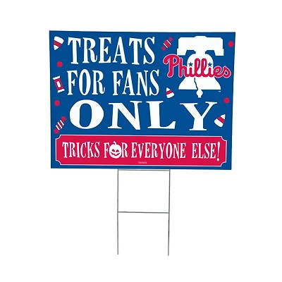 Philadelphia Phillies 18" x 24" Halloween Treats Outdoor Yard Sign