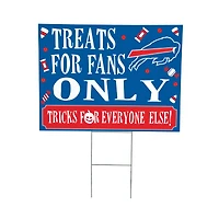 Buffalo Bills 18" x 24" Halloween Treats Outdoor Yard Sign