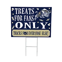 Navy Midshipmen 18" x 24" Halloween Treats Outdoor Yard Sign