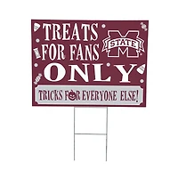 Mississippi State Bulldogs 18" x 24" Halloween Treats Outdoor Yard Sign