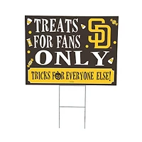 San Diego Padres 18" x 24" Halloween Treats Outdoor Yard Sign