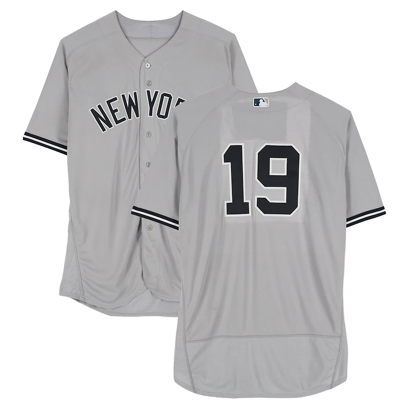 Masahiro Tanaka New York Yankees Game-Used #19 Gray Jersey vs. Washington Nationals on June 18, 2018